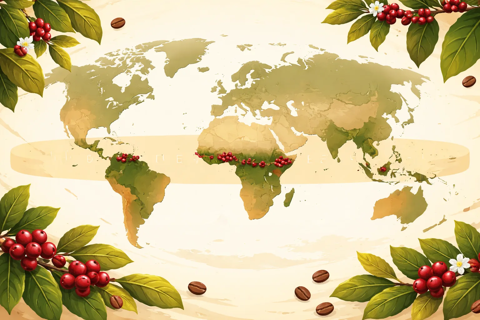 Kahve Kuşağı Ülkeleri: Tat Profilleri, Hasat, Kültür