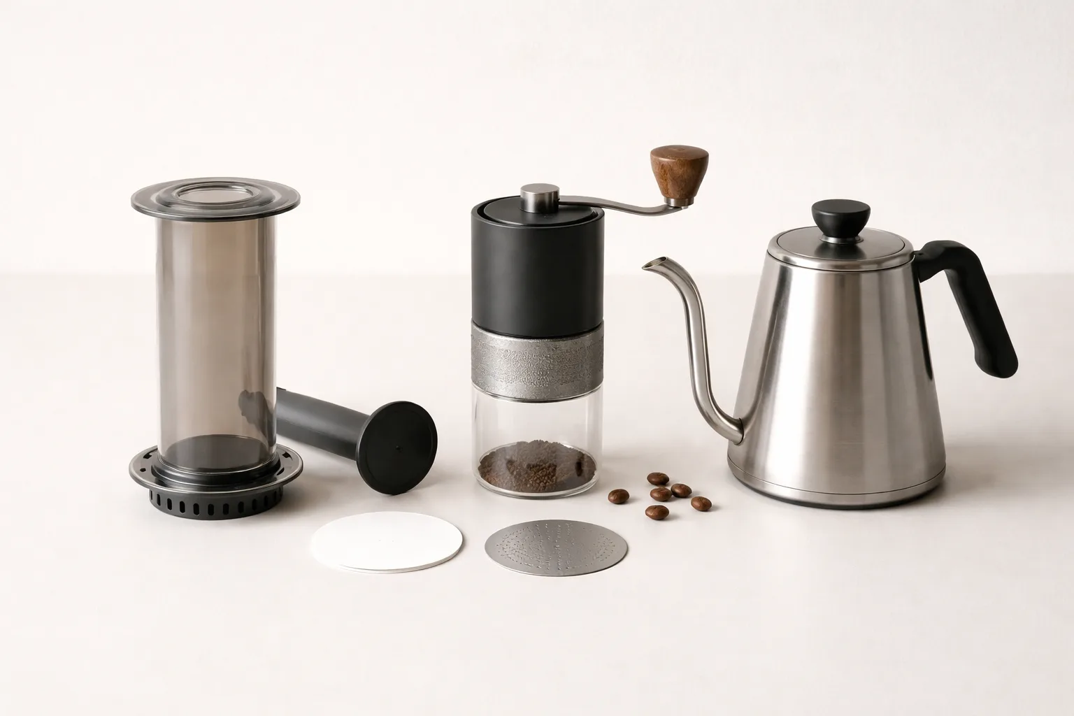 AeroPress Temelleri: Öğütüm, Oran, Filtre ve Basınç