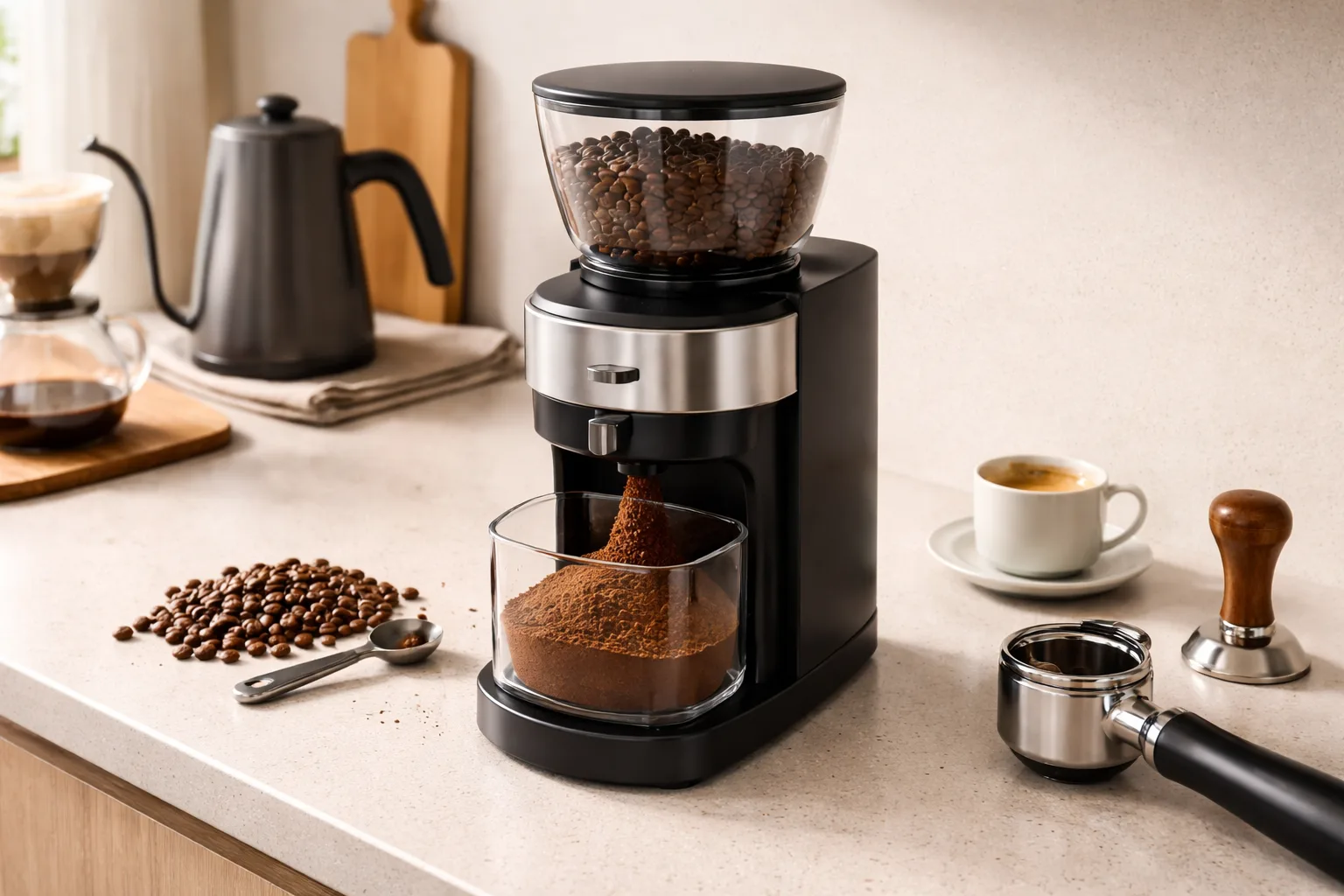 Ev Tipi Kahve Öğütücü Rehberi: Burr, Malzeme, Bütçe