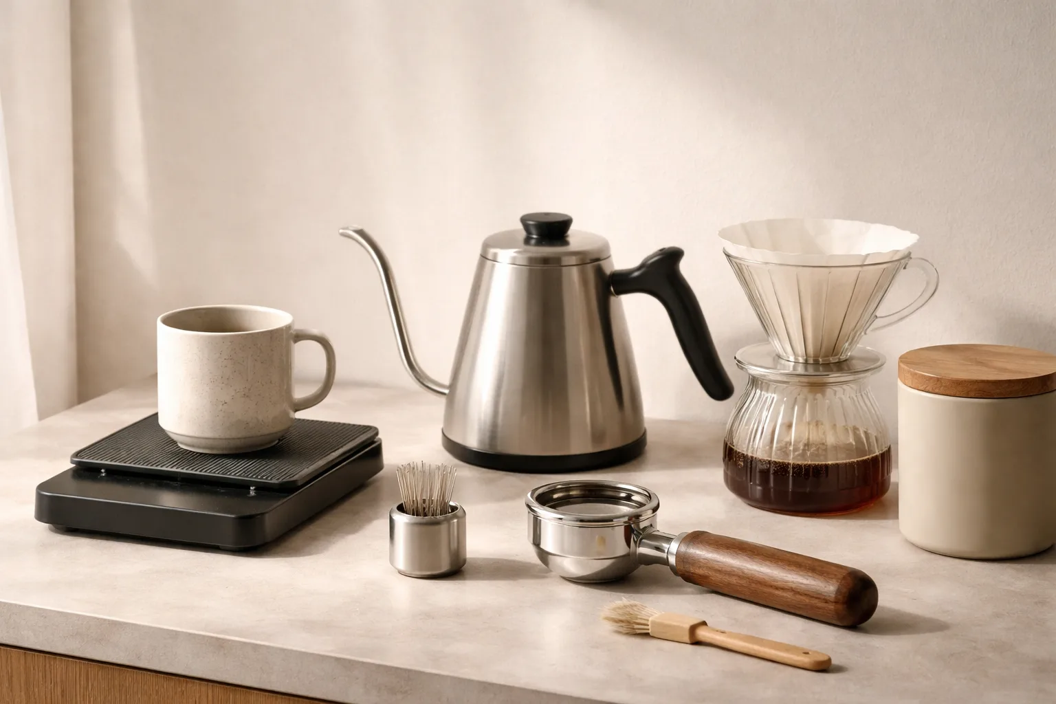 Kahve Aksesuarları Ana Rehber: Ölçüm, Temizlik ve Bakım