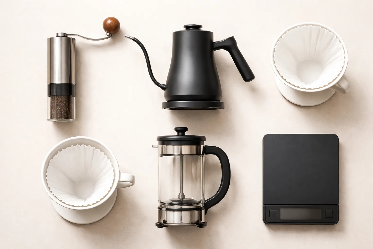 Kahve demleme ekipmanları rehberi: seçim ve bakım