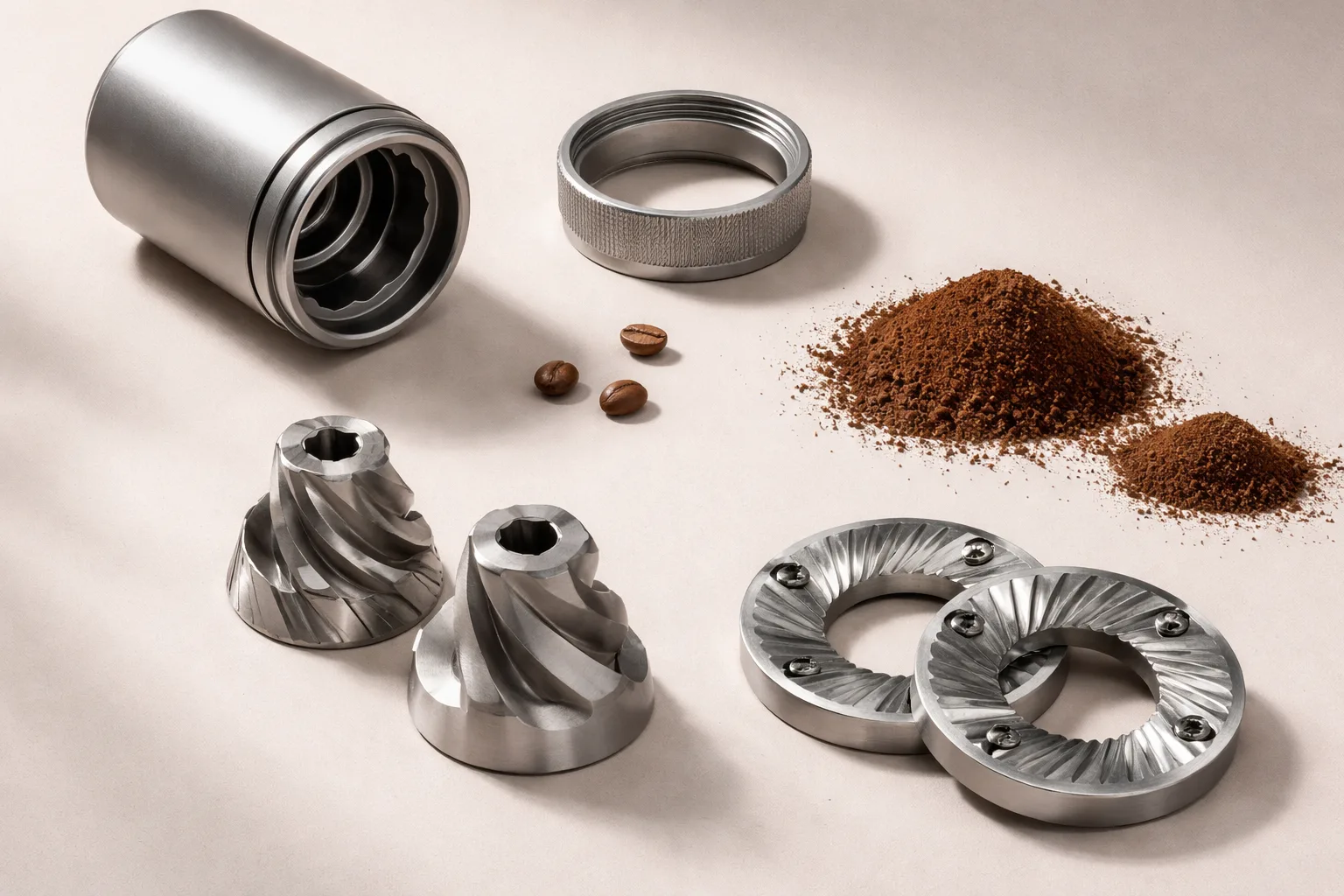 Kahve Öğütücü Temelleri: Burr, Konik–Düz Dişli Kalibrasyon