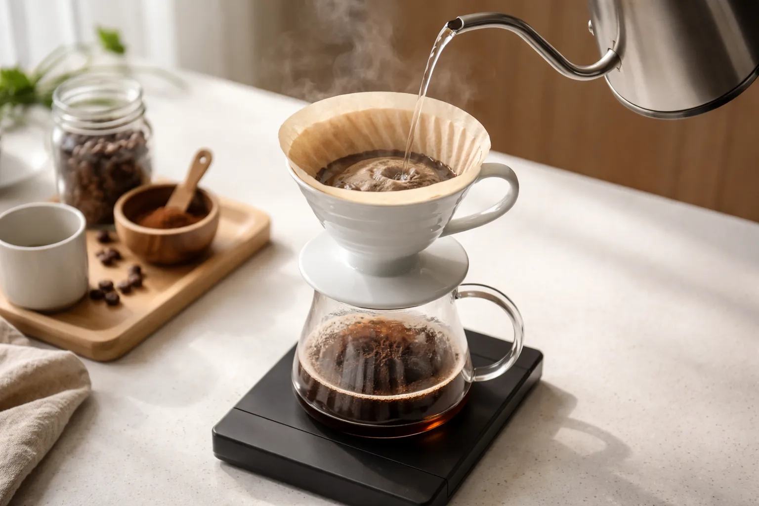 V60 Temelleri: Akış, Döküş, Oran ve Öğütüm Rehberi