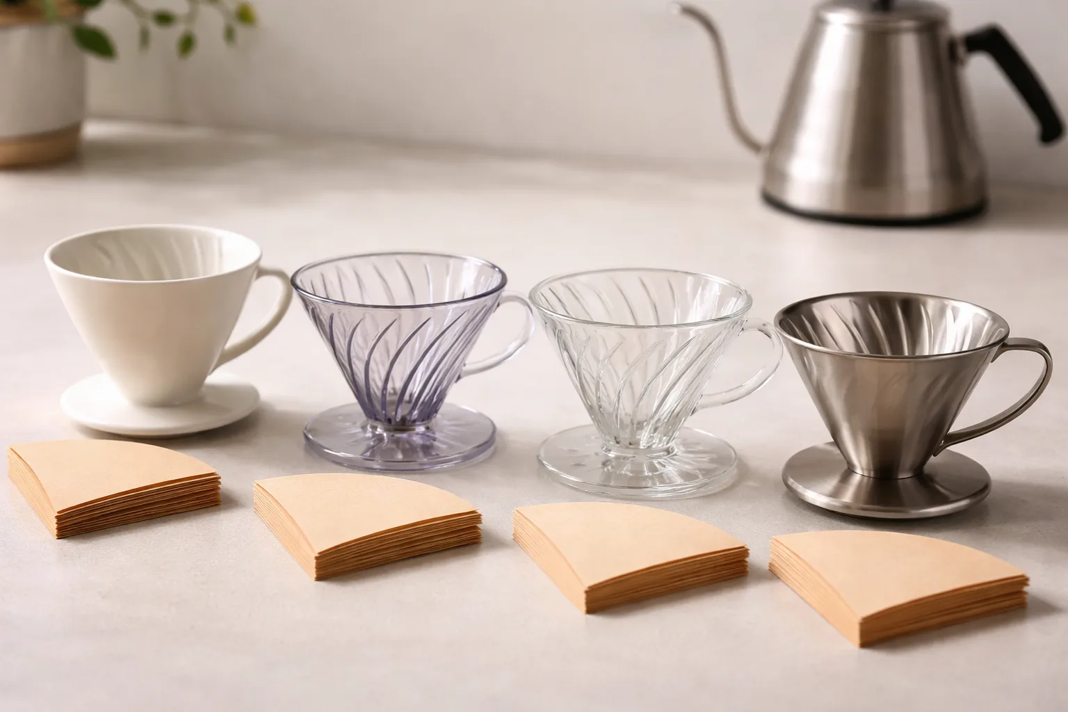 En İyi V60 Dripper Önerileri: Malzeme, Çıkış Hızı ve Bütçe